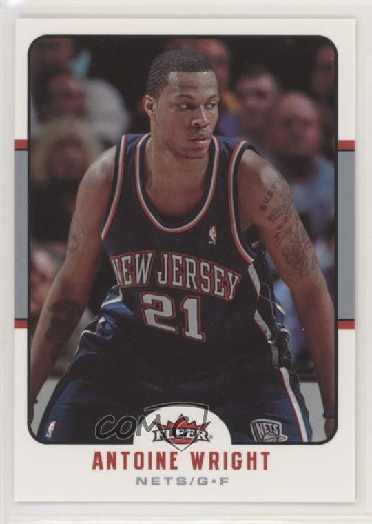 2006-07 Fleer Antoine Wright #123 0qr0