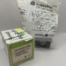 GE CR104PSK21A00M Heavy Duty Oiltight 2 Position Key Selector Switch NOS