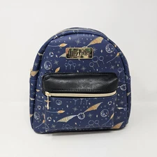 Bioworld Harry Potter Quidditch Mini Backpack 'Blue/Gold/Black' - Brand New