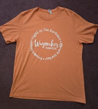 Waymaker Isaiah 42:16 Religion Tee Xl Christian Shirt  Women