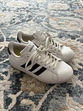 Size 7.0- Adidas Grand Court 2.0 White Black