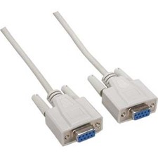 10 Pack of 3Ft DB9-F/F Null Modem Cable
