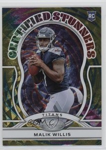 2022 Certified Certified Stunners Malik Willis #CS-14 Rookie RC