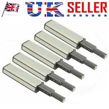 5Pc Cabinet Latch Door Drawer Push To Open System Damper Buffer Catch Sets