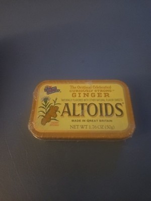 Altoids Ginger Mints Sealed Container Tin