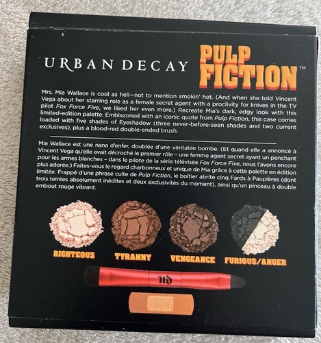 Urban Decay Pulp Fiction Mrs Mia Wallace Palette New In Open Box - Picture 10 of 16