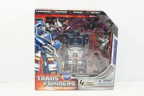 Transformers Universe Soundwave 25th SDCC 2009 Exclusive Figure