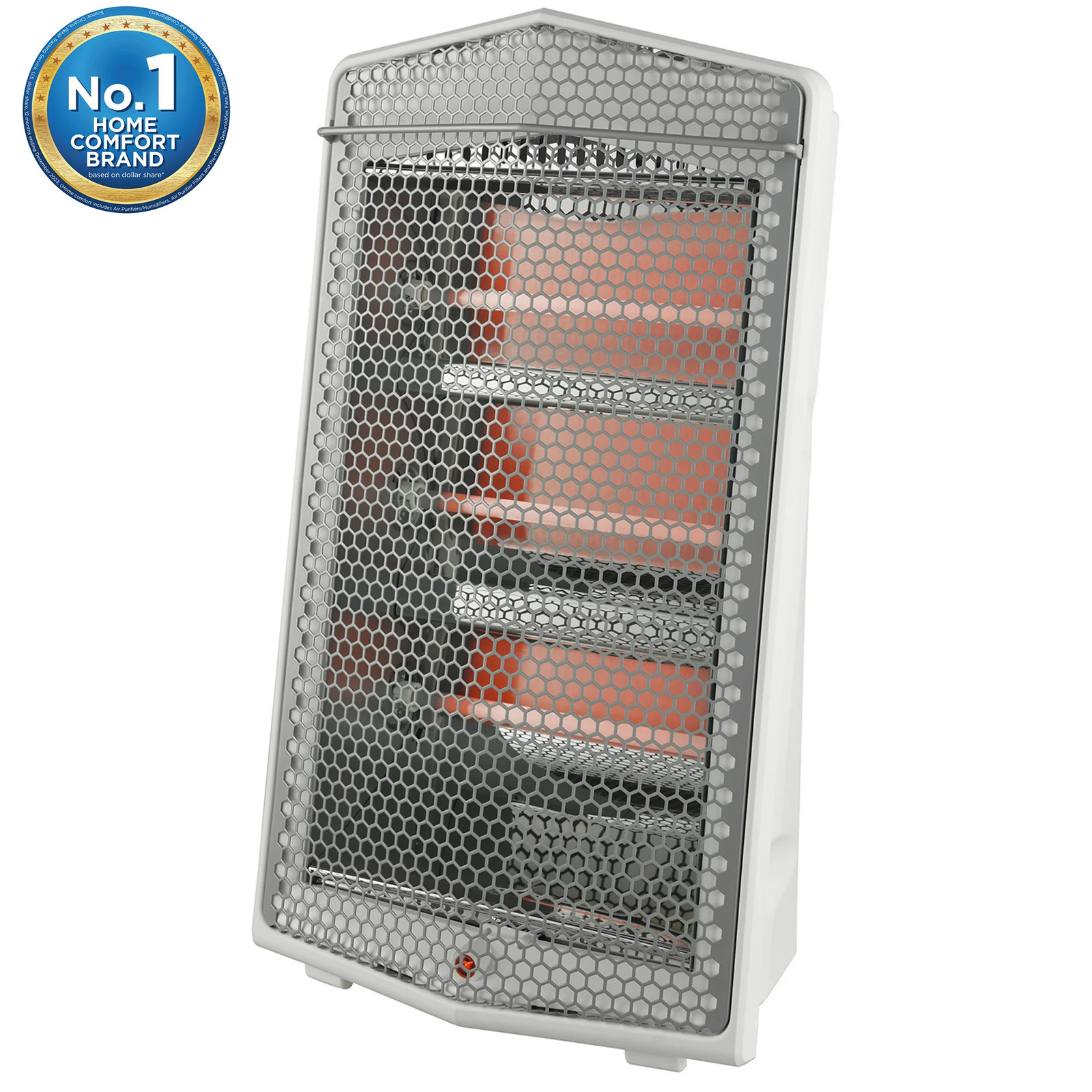 Midea MSH20Q3AWWV 1500W Quartz Electric Space Heater, White
