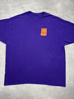 Travis Scott Cactus Jack McDonalds Shirt Mens XL Purple Limited Edition Tee Rap