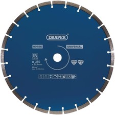 Image of Draper Segmented Diamond Blade 350mm Pack of 1