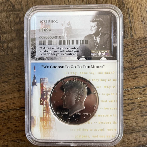 1971-S Kennedy Half Dollar | NGC PF 69 STAR | San Francisco | Proof