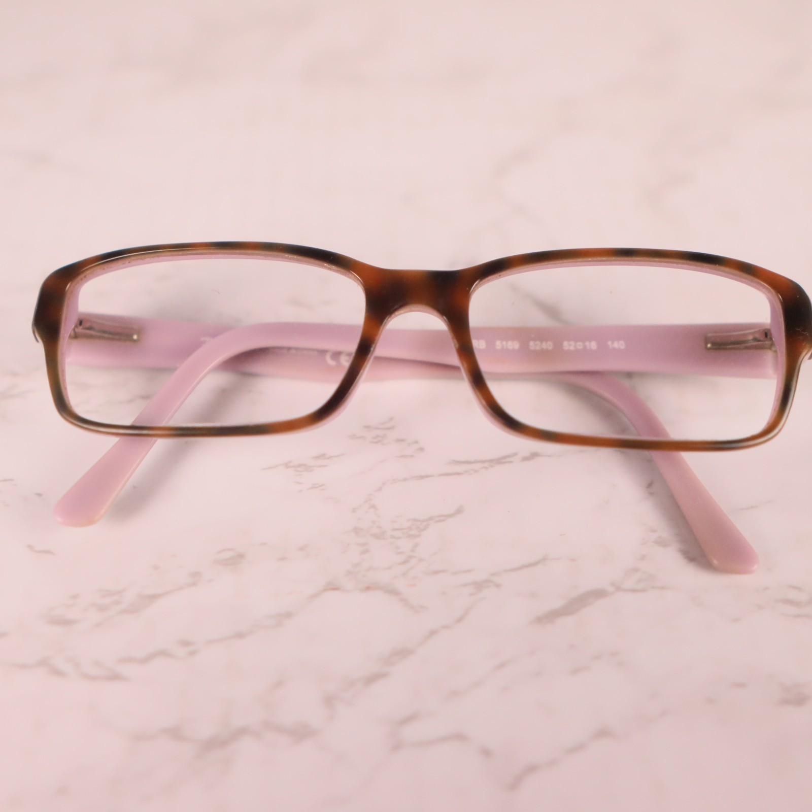 RAY-BAN RB5169 5240 Eyeglasses  52-16-140  Tortoise Purple