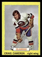 1973-74 Topps Craig Cameron #147 - New York Islanders