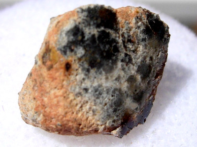 1.323 grams 13x10x9mm Bechar 003 Sanded + Polished window Lunar Meteorite + COA
