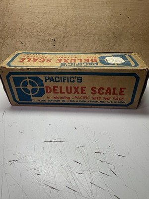 Vintage Pacific Gunsight Co. Model M Magnetic Deluxe Powder Scale