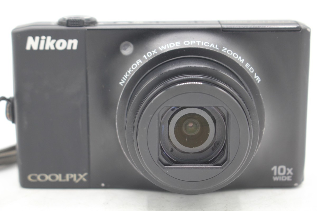 Nikon COOLPIX S8000 14.2MP Digital Camera - Black for sale online