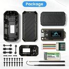 ESP32 LoRa V4 Development Board+3000mAh Battery+Antenna+N35 Plus Black Case Kit