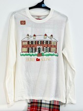 Primark Home Alone Pure Cotton Checked Pyjamas Pjs Movie Christmas Sizes S-XXL