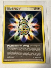 Double Rainbow Energy 87/106 EX Emerald Rare Pokemon Card 2005 LP