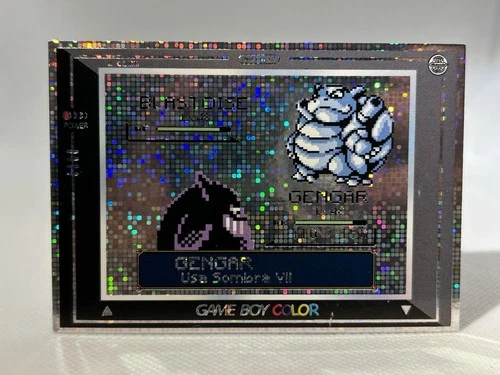 GENGAR VS BLASTOISE GAMEBOY COLOR - POKEMON CARD ( PSA , CGC , BGS , TAG )