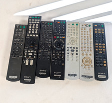 Lot Of 7 Sony Remotes Mixed Rmt-d141a Rm-aau020 Rm-adp015 Rmt-b103a Untested