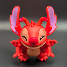 Disney Lilo & Stitch Leroy Red Mini Figurine Figure Toy 3" Made in China