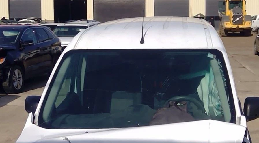 2018 Ford Transit Connect Fuel Filler Door Round Gas Cap in Z2 Frozen White - Image 3 of 4