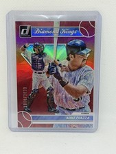 2023 Panini Donruss #20 Mike Piazza Diamond Kings Red Foil #'d /2023
