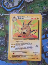 Raichu 29/62 Rare Fossil Pokemon Unlimited Near Mint on eBay