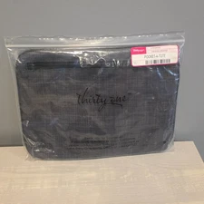 Thirty One 758D Pocket A Tote Womens Medium Black Cross Pop Zipper Rectangle Bag