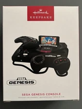 HALLMARK 2022 SEGA GENESIS GAME LIGHT SOUND ORNAMENT