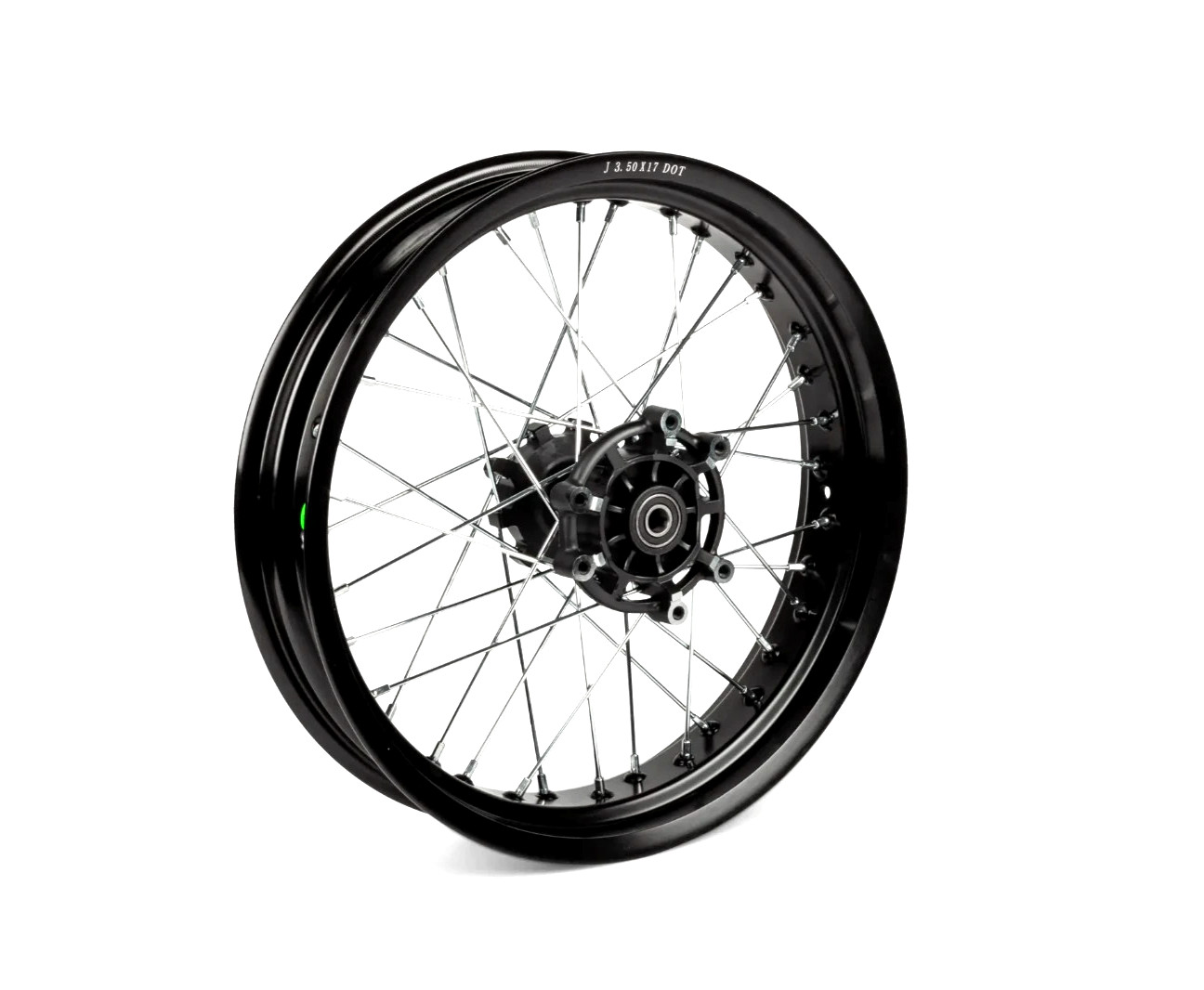 Jante arrière Rieju MRT 50 Supermotard noire 3.50x17 d'origine pour moto