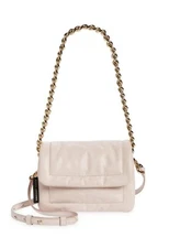 NWT Marc Jacobs Small Pillow Leather Crossbody Bag Peach Whip