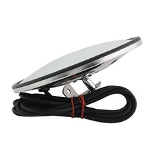 33082 8 Round Convex Heated Blind Spot Mirror for Trucks, Buses, Utility 8"