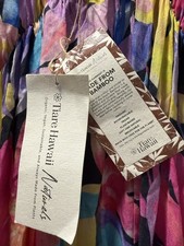 Tiare Hawaii Dress One Size Gracie Maxi Naturals Caribe Fuschia V Neck NWT (A13)