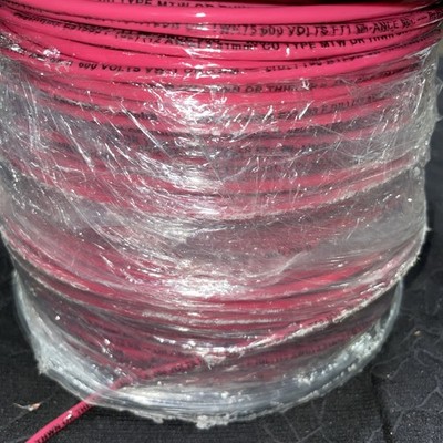 Southwire 22-96-66-01 12 Red 500 FT SPOOL