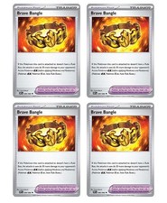 [4x Playset] Brave Bangle 080/086 Sv: White Flare Pokemon TCG