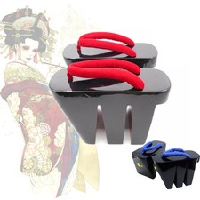 Women's Japanese Oiran Tayu 3 Leg Koma Geta Clog Flip-flop Cosplay Slipper Shoes