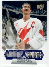 2011 Upper Deck Wayne Gretzky World of Sports #149 Trading Card.  Ex-nMint