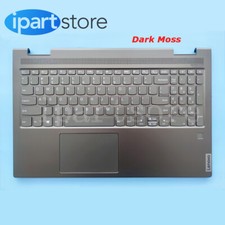 New Palmrest Keyboard Touchpad For Lenovo Yoga 7-15ITL5 Dark Moss 5CB1A22456 US