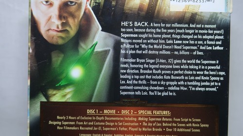 Superman Returns Special Edition(DVD, 2006, Widescreen) Action Super Hero - Picture 4 of 10