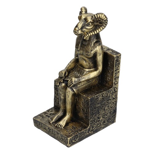 Egyptian Gods Figurine Resin Egyptian Sheep Statue For Home(Gold (SCS-V077-A1)) - Picture 7 of 24