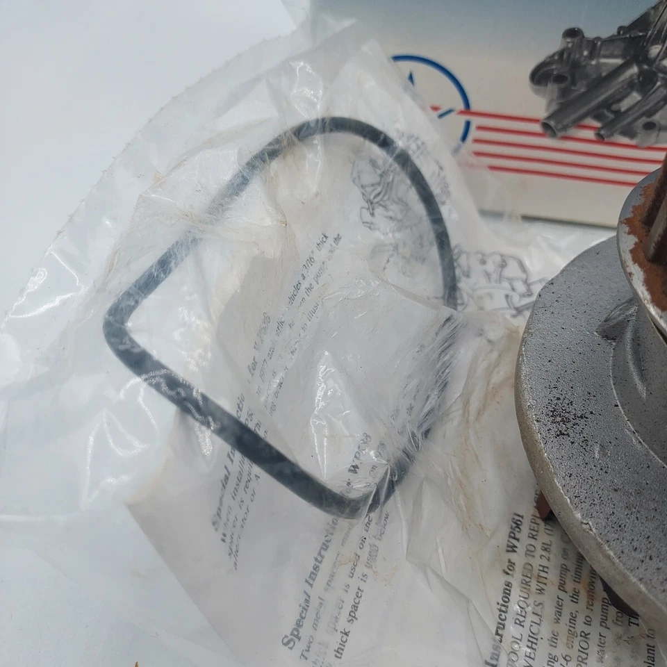 Bomba de agua del motor ASC para Pontiac Sunbird 1987-1989 2,0 L genuina A 130-1610 Foto 3 de 4