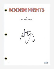 Mark Wahlberg Signed Autographed Boogie Nights Movie Script ACOA COA