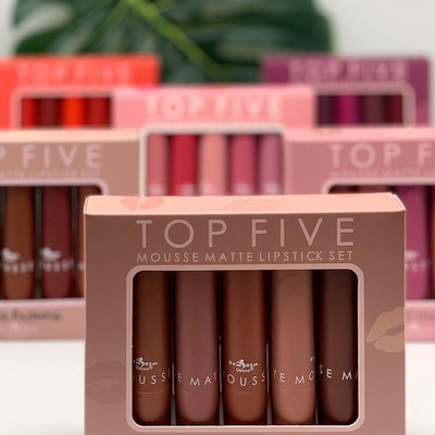 top five mousse matte lipstick