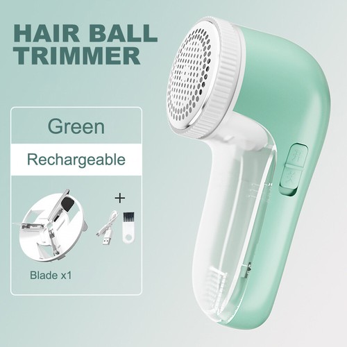 Electric Lint Remover Clothes Bobble Fluff Shaver Debobbler USB Operated USA