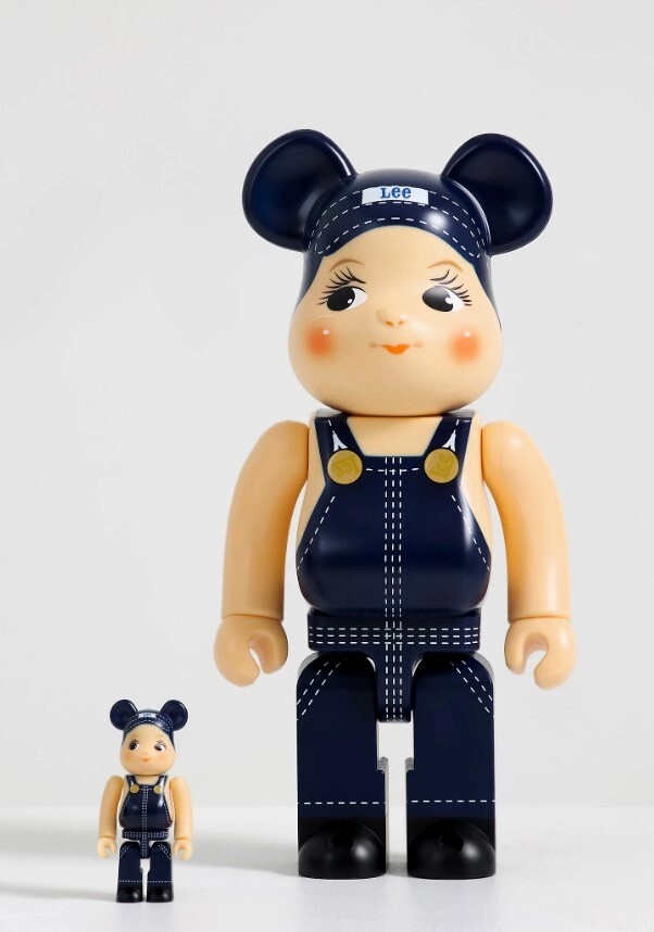 Medicom BE@RBRICK Lee Jeans Buddy Lee 100% & 400 Medicom BE@RBRICK Lee Jeans Buddy Lee 100% & 400
