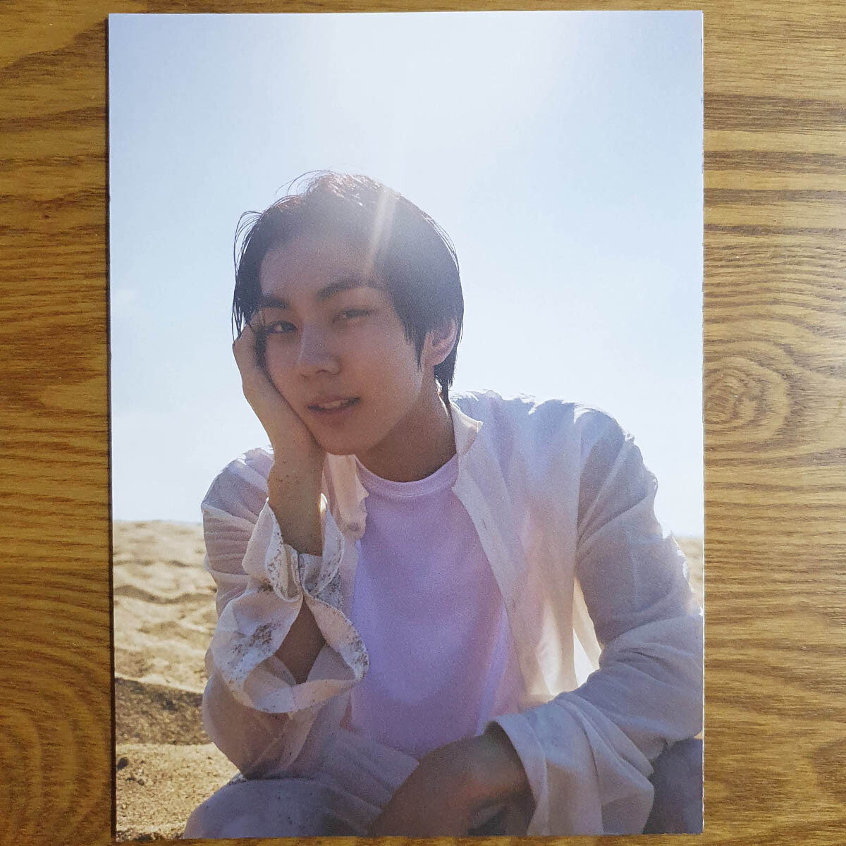 Jungwon Official Folded Mini Poster Enhypen 1st Album Dimension