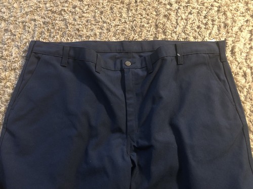 Lot Of (2) WORKRITE 50x26 FR NOMEX IIIA PANTS FP52 NAVY ARC RATING 7.0 - 第 10/11 張圖片