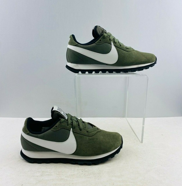 Ladies Nike Swoosh Green Lace Up Athletic Shoes Size: 7.5 | eBay